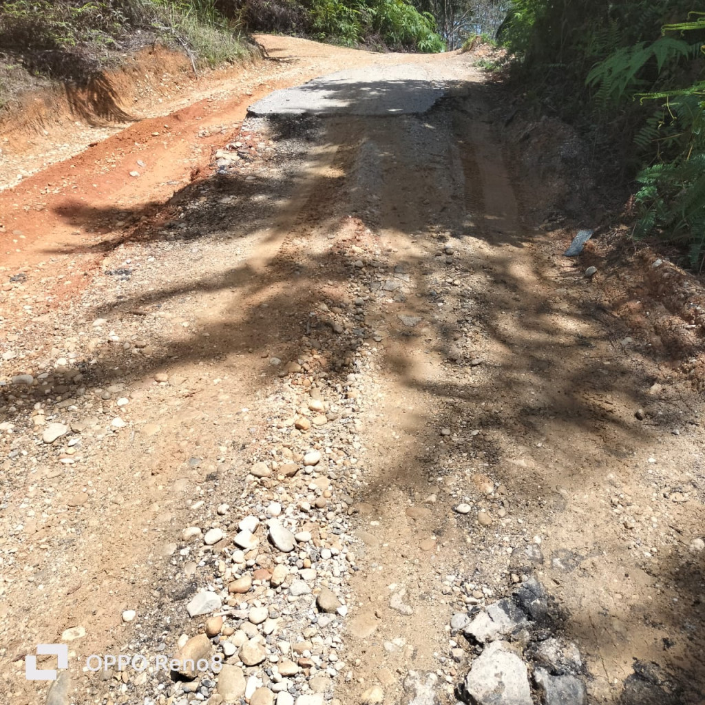 Foto Kondisi Jalan Lae Sipola Ke Kecamatan Singkohor